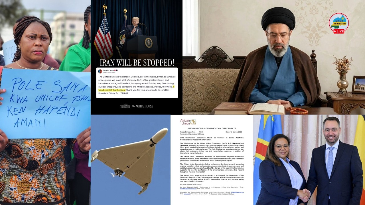 🔴TRUMP YEMEJE KO AGIYE GUSENYA IRAN || GOMA HABAYE IMYIGARAGAMBYO || U BUBILIGI BWAGANIRIYE NA CONGO