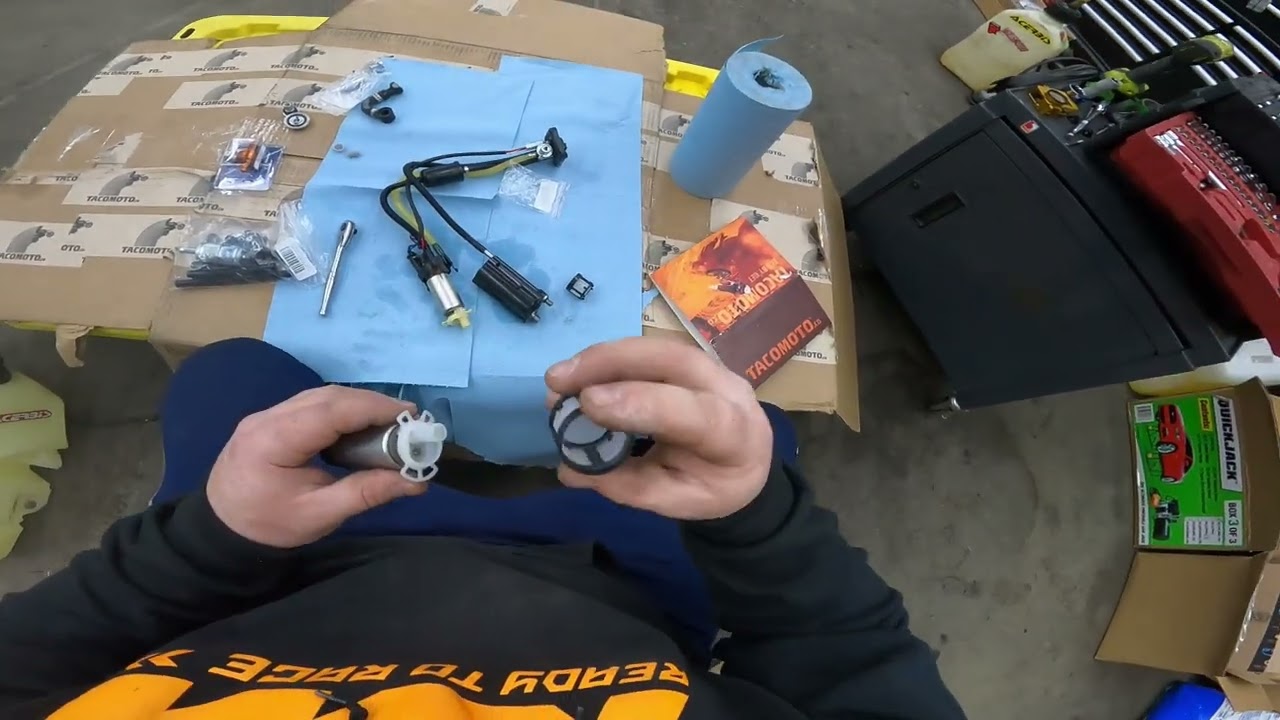 How to install the Taco Moto Co 3000 Hour Fuel Pump KTM