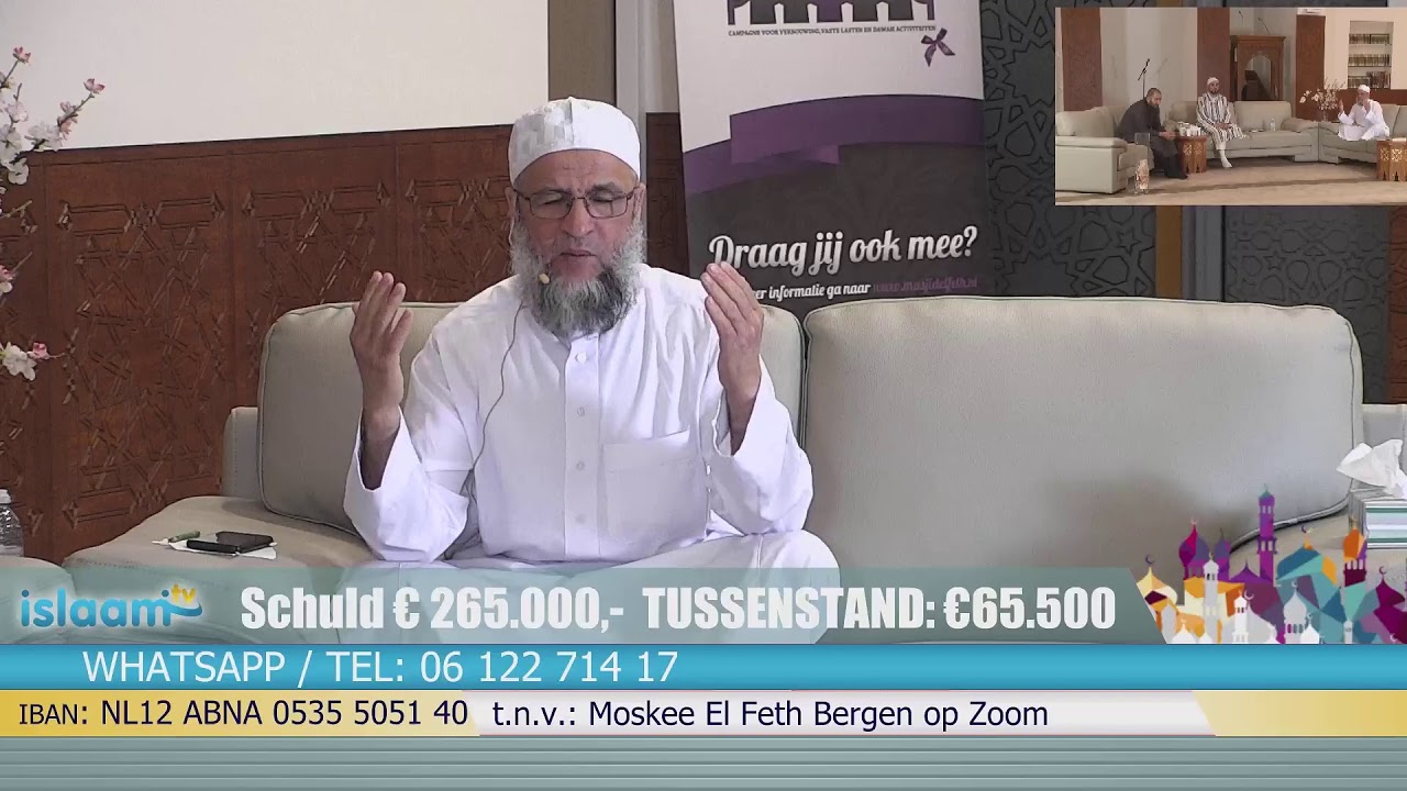 Benefiet Moskee El-Feth te Bergen op Zoom