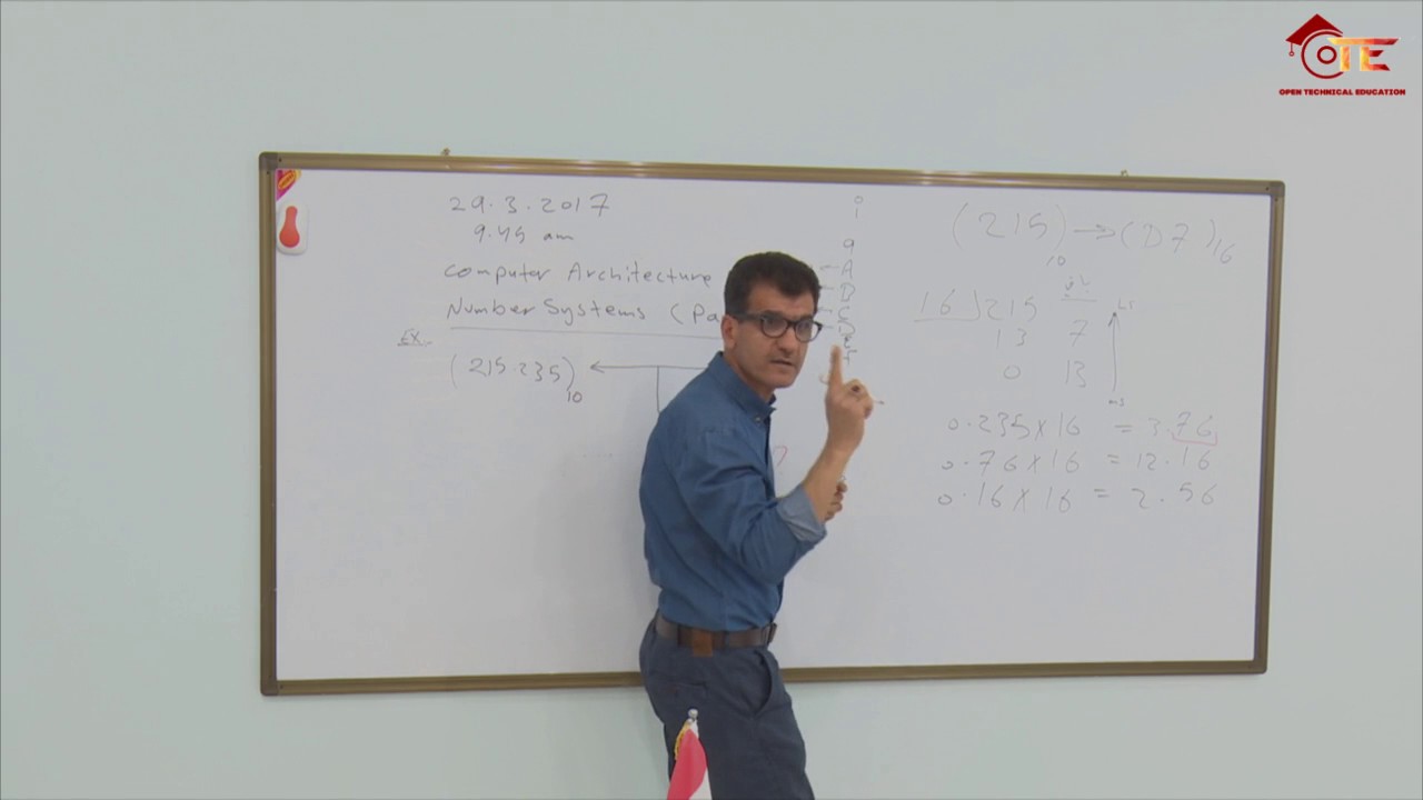 معمارية الحاسبة/الانظمة العدديه ج2