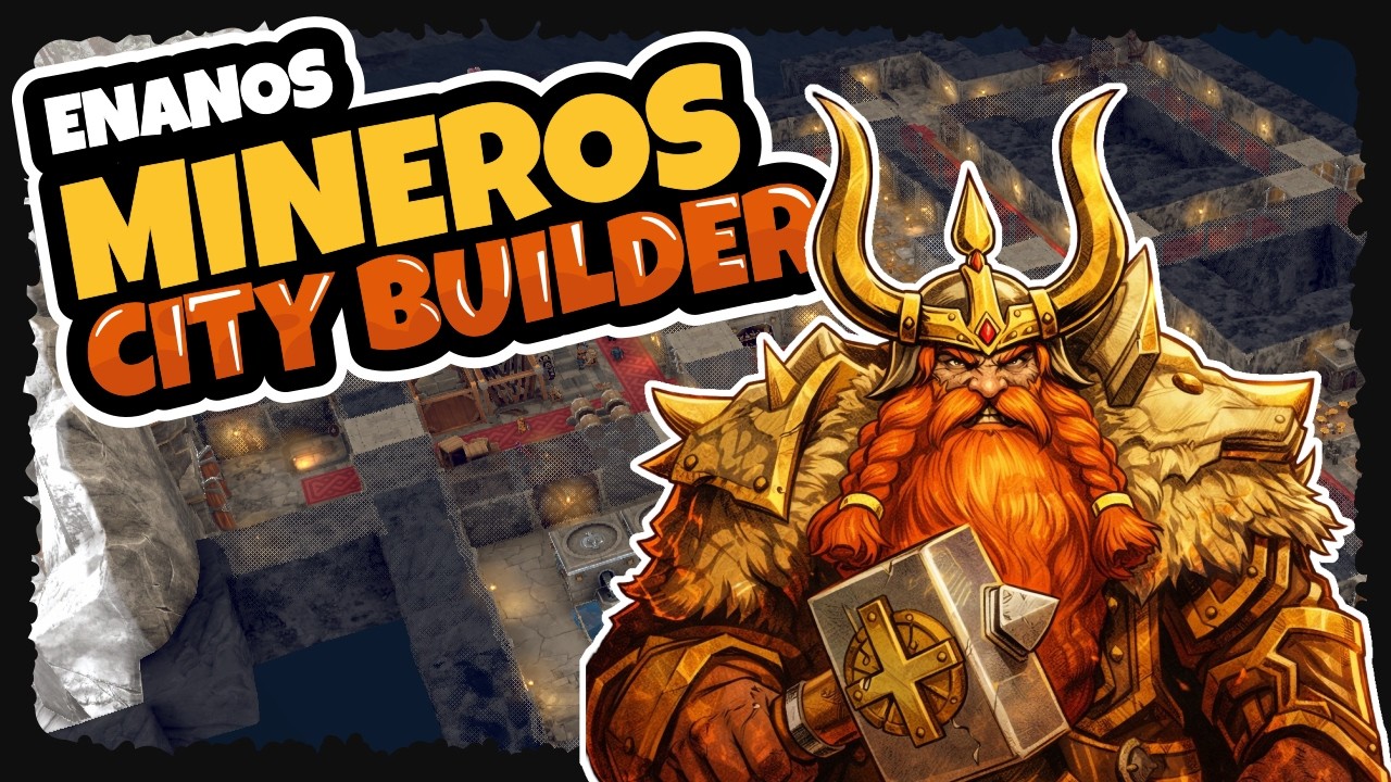 Ilusionado con la minería ¡City builder! | King of the Dwarves