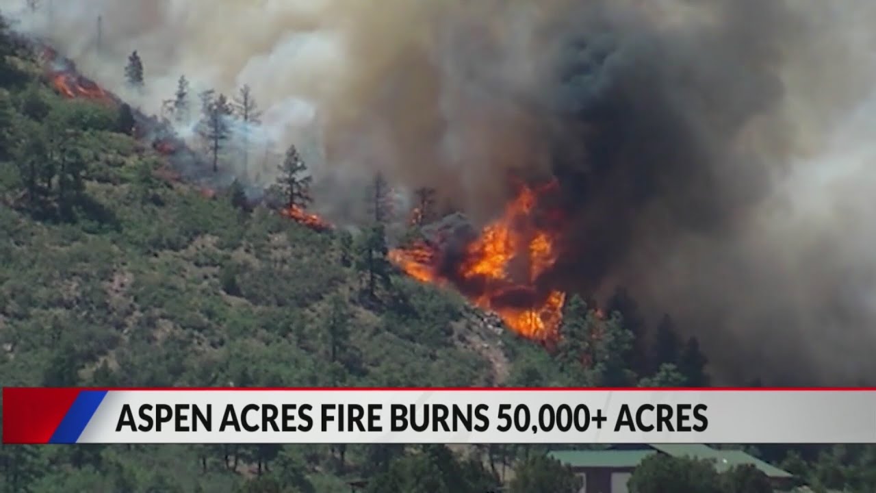 Aspen Acres Fire threatening area near Bishops Castle