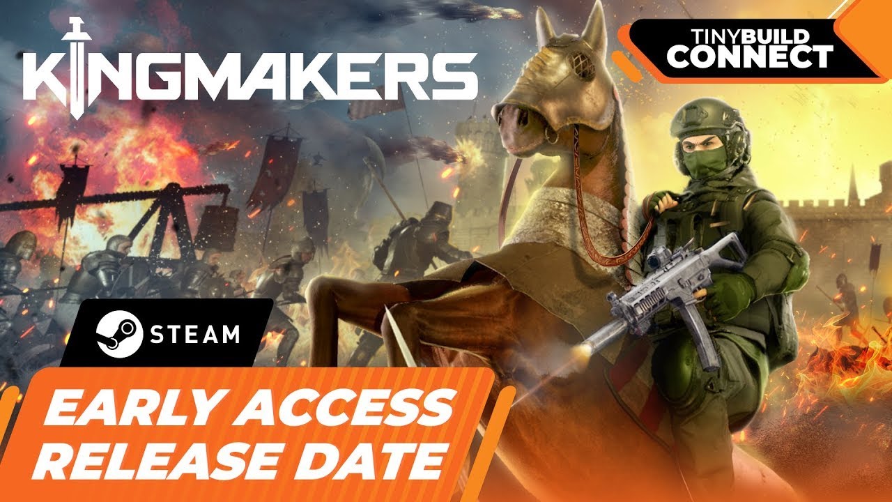 Kingmakers - Early Access Release Date Trailer [4k60]