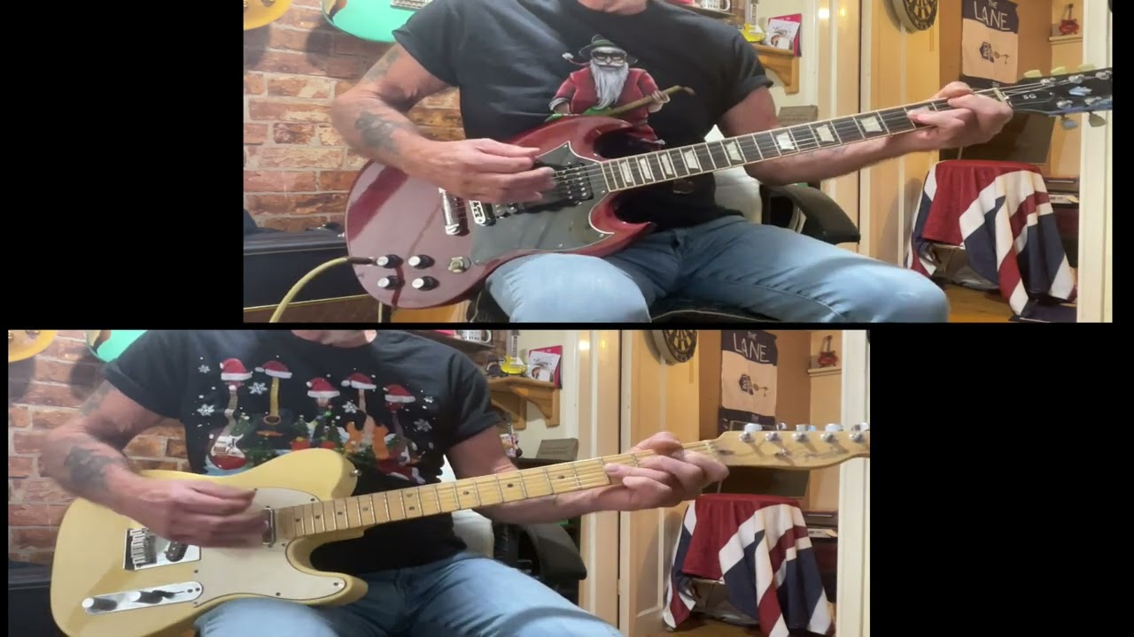 Slade Merry Christmas Everybody Guitar Cover 