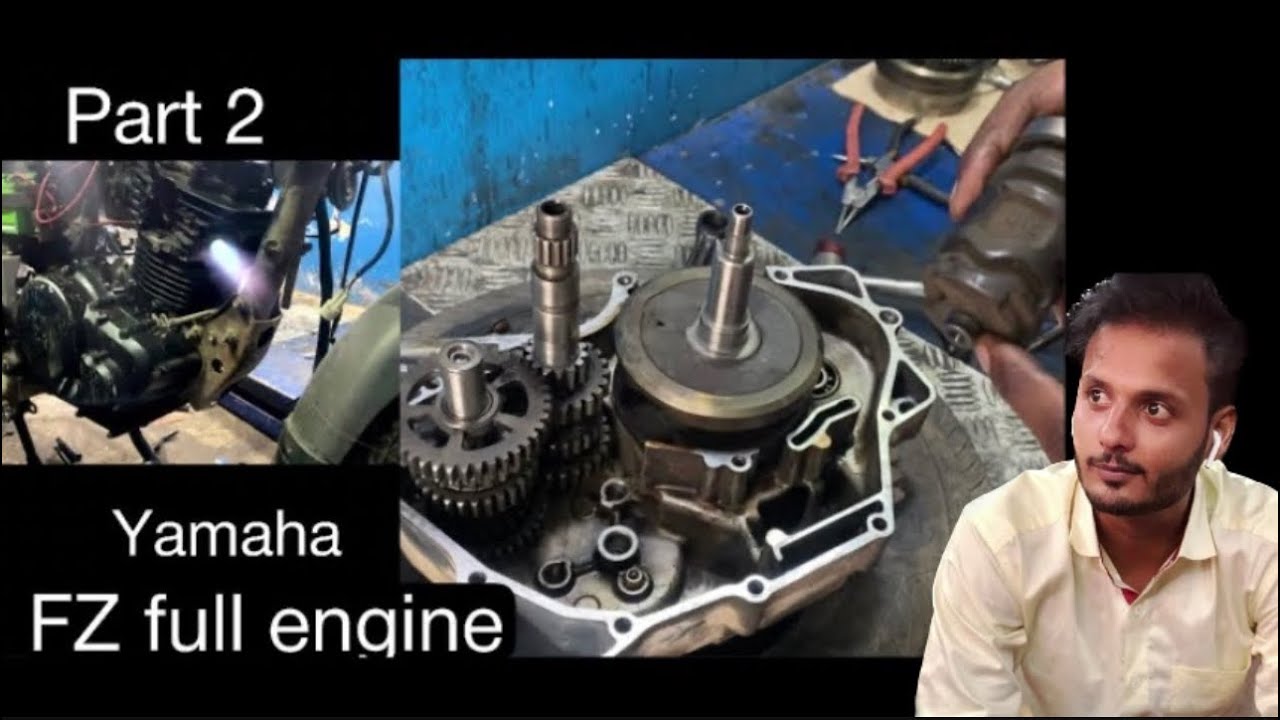 Yamaha FZ full Engine Repairing || FZ Complete Engine Fitting (( Part 2 ))