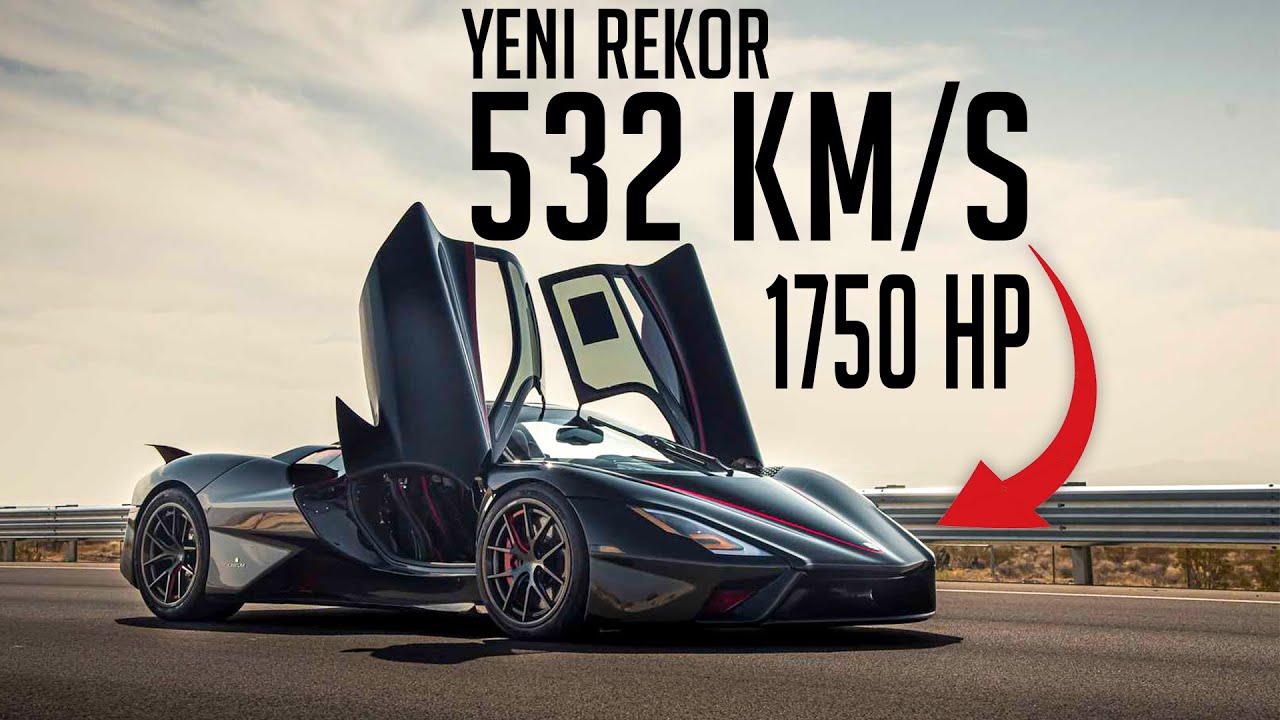 SSC TUATARA 532km/s | Şimdi Bugatti ve Koenigsegg Düşünsün