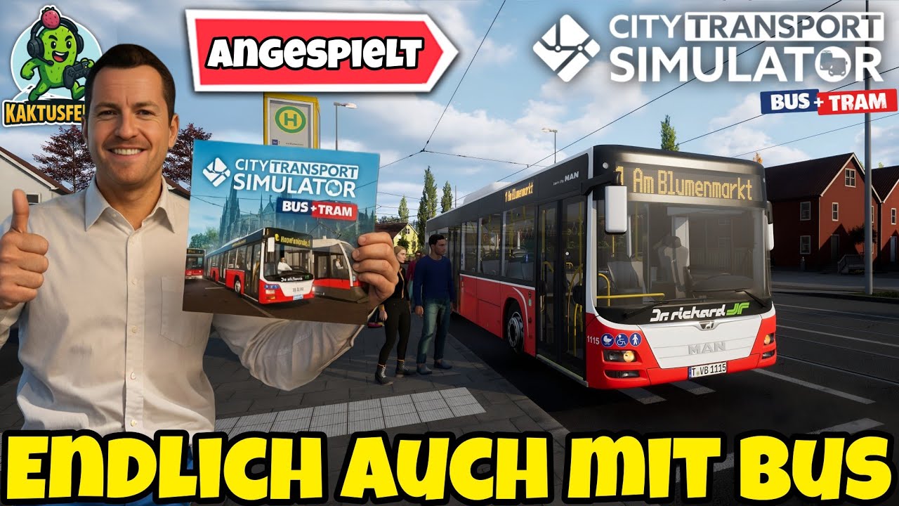 🚍ViewApp kann auch Bus Simulatoren❌️Ausführliches Review zum NEUEN CTS:Bus&Tram | Test+Fazit Lenkrad