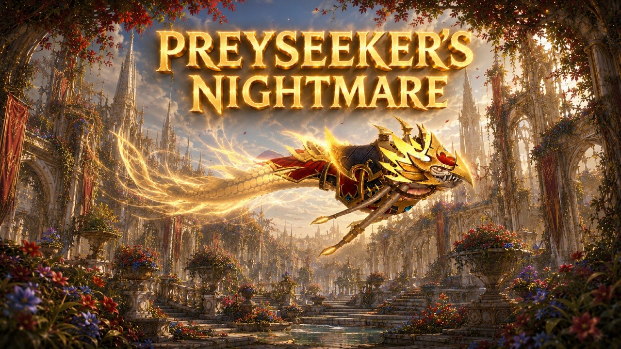 Preyseeker's Nightmare Flying Mount | Silvermoon City & Midnight World Zones | Mount Guide