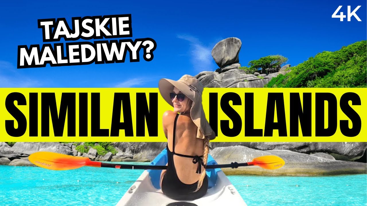 Similan Islands – Najlepsze wyspy w Tajlandii | 4K