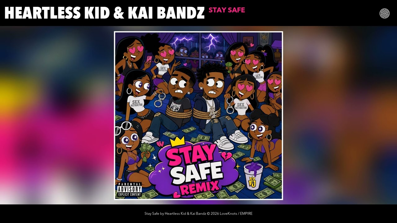 Heartless Kid & Kai Bandz - Stay Safe (Remix) (Official Audio)