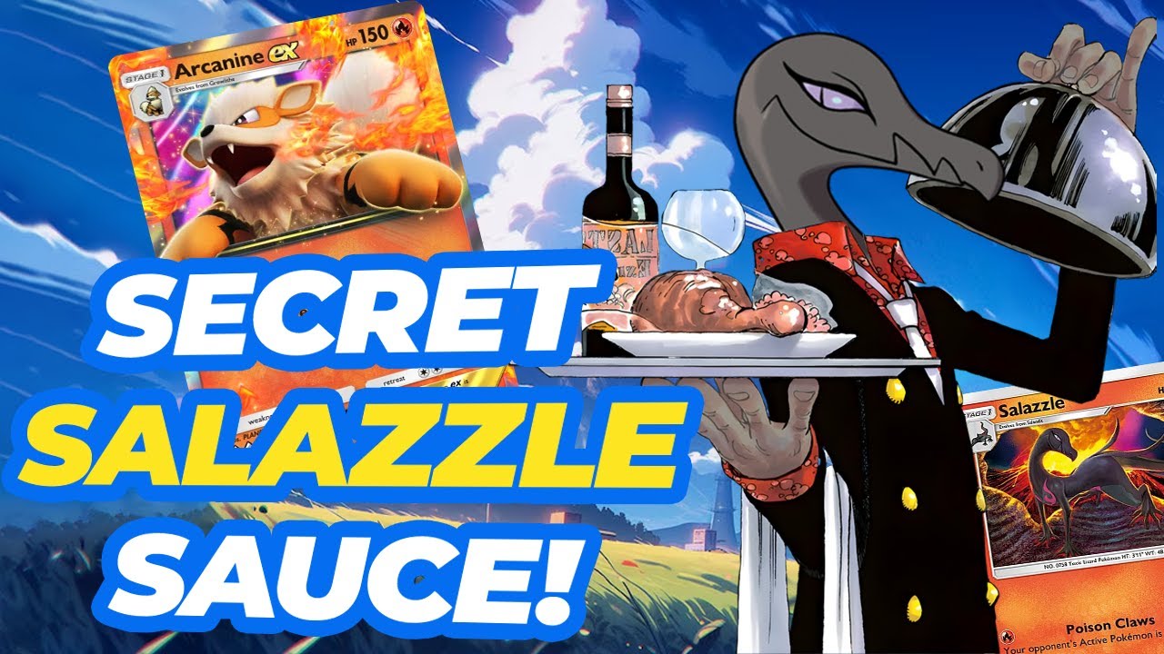 Secret Salazzle Sauce deck we've been WAITING FOR in Pokemon Pocket