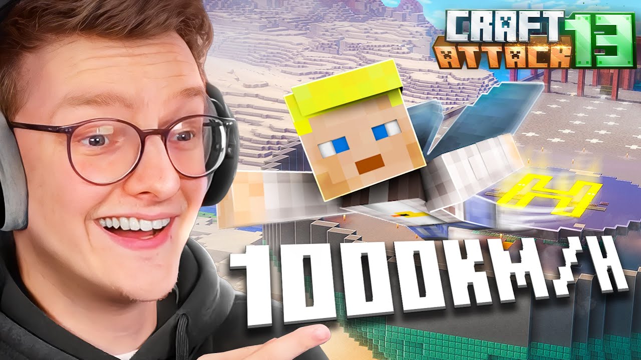 VIEL ZU OP! 🤯 1000+KM/H ELYTRA LAUNCHER!🔥CRAFTATTACK 13 🔥