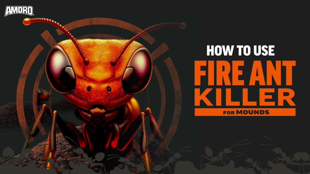 How to Use Amdro Fire Ant Killer for Mounds