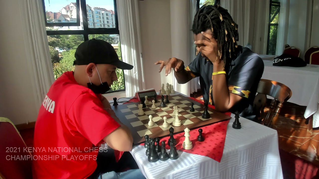 Dramatic 2021 Kenya National Chess Championship Playoff - Blitz section (Full Video)