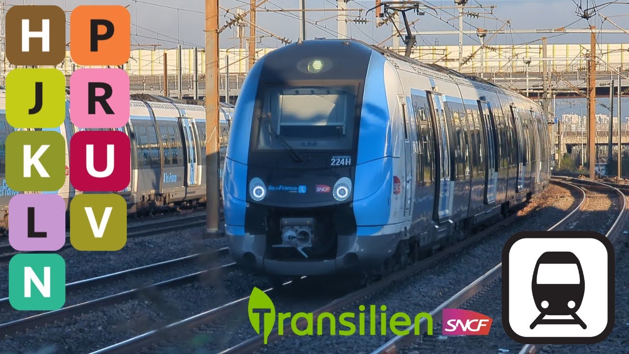 Toutes les lignes de Transilien en Île de France