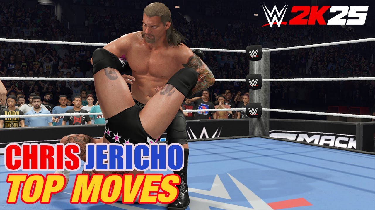 CHRIS JERICHO TOP MOVES | WWE 2K25