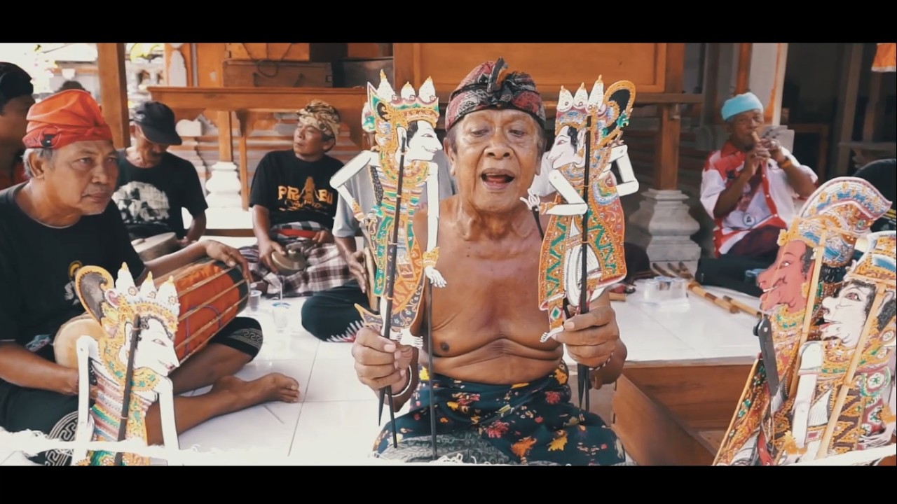 Wayang Arja Rehearsal by Dalang I Made Sidja - 2017