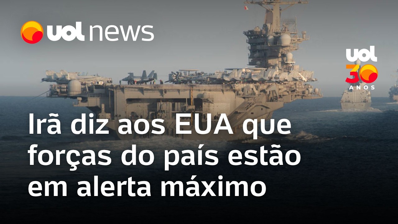 Chefe do Exército do Irã diz aos EUA que forças do país estão em alerta máximo