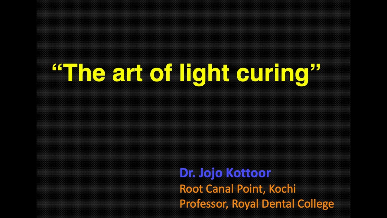 The art of light curing resin composites