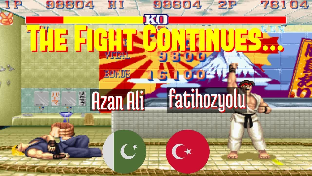 Street Fighter II Champion Edition (FT5) - Azan Ali (PK) vs fatihozyolu (TR) - 2021-11-19