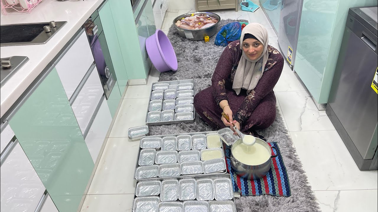 جهزت كل اصناف الحلويات علشان العزومه تكمل حلو وحادق