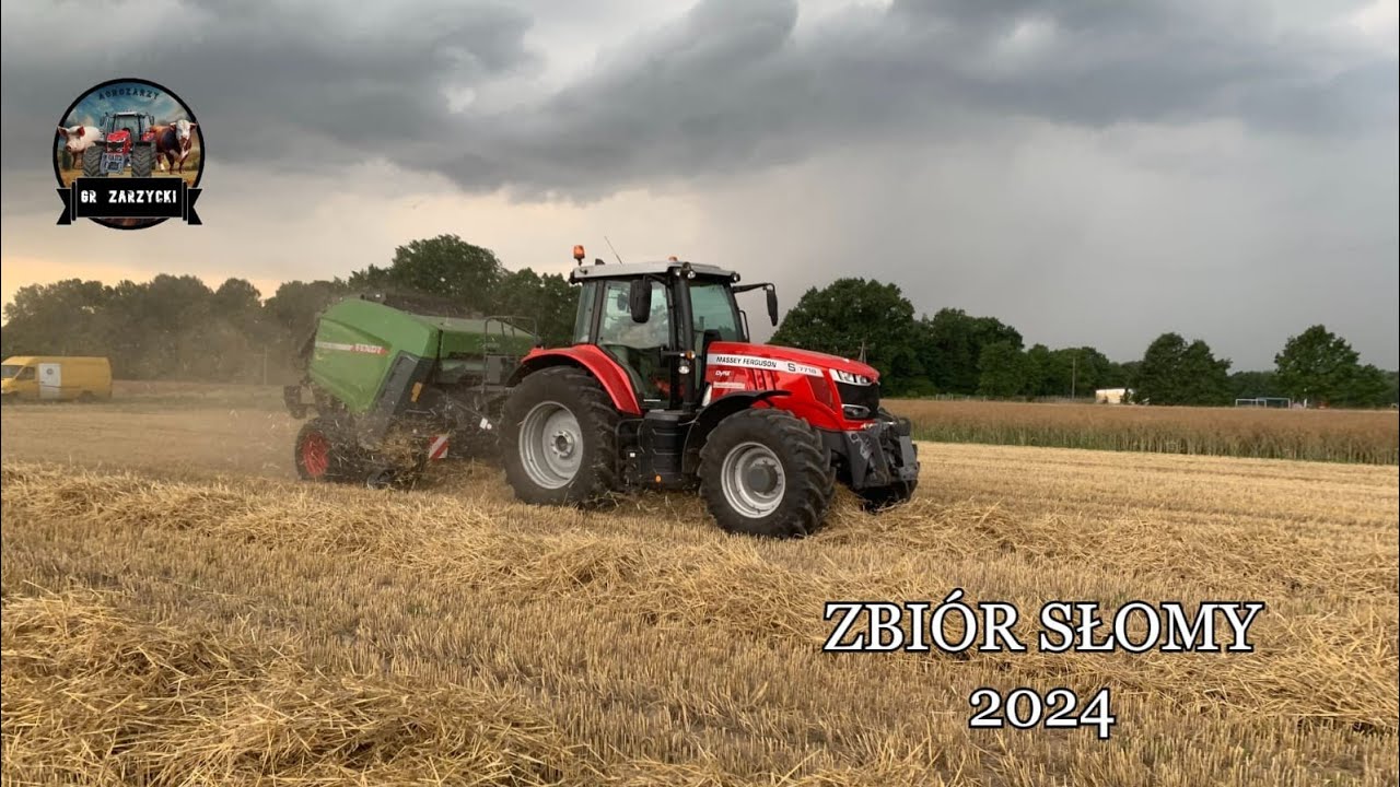 ✅️Jedyny Taki Zestaw w Okolicy🤩🟢🔴🚜Zbiór Słomy 2024🌾✅️😎