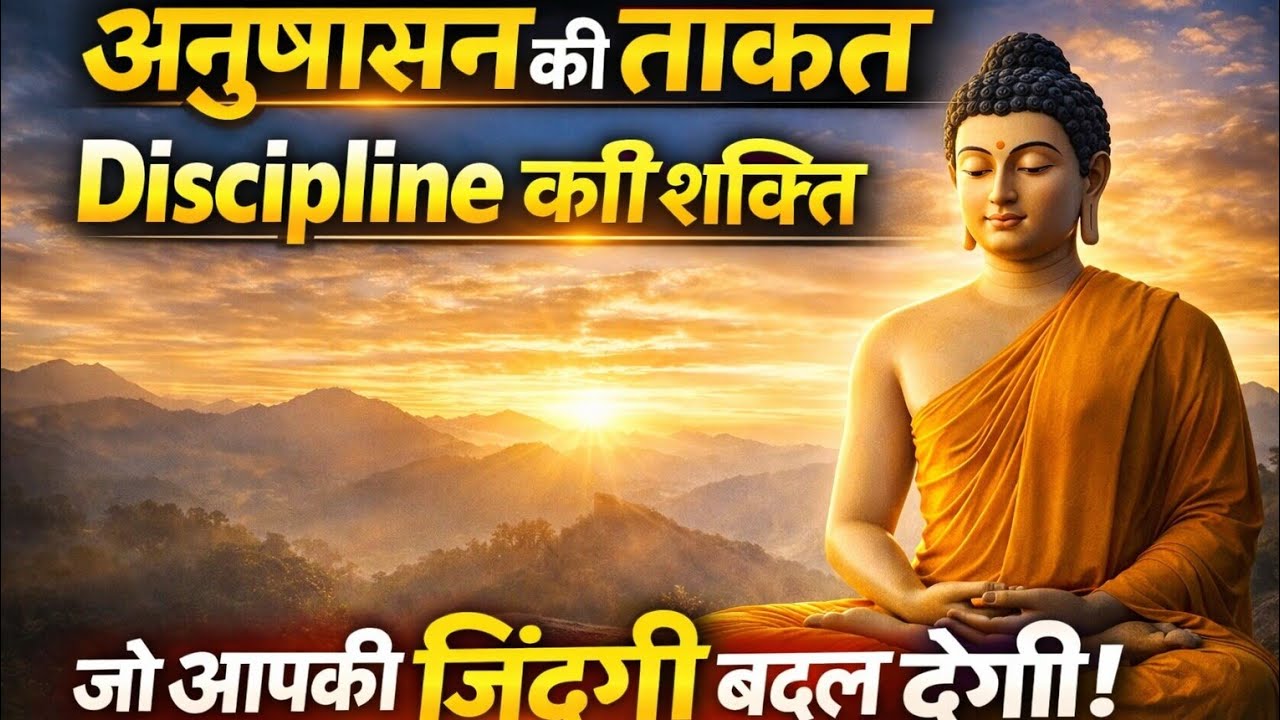 अनुशासन की ताकत | Discipline की शक्ति जो आपकी जिंदगी बदल देगी