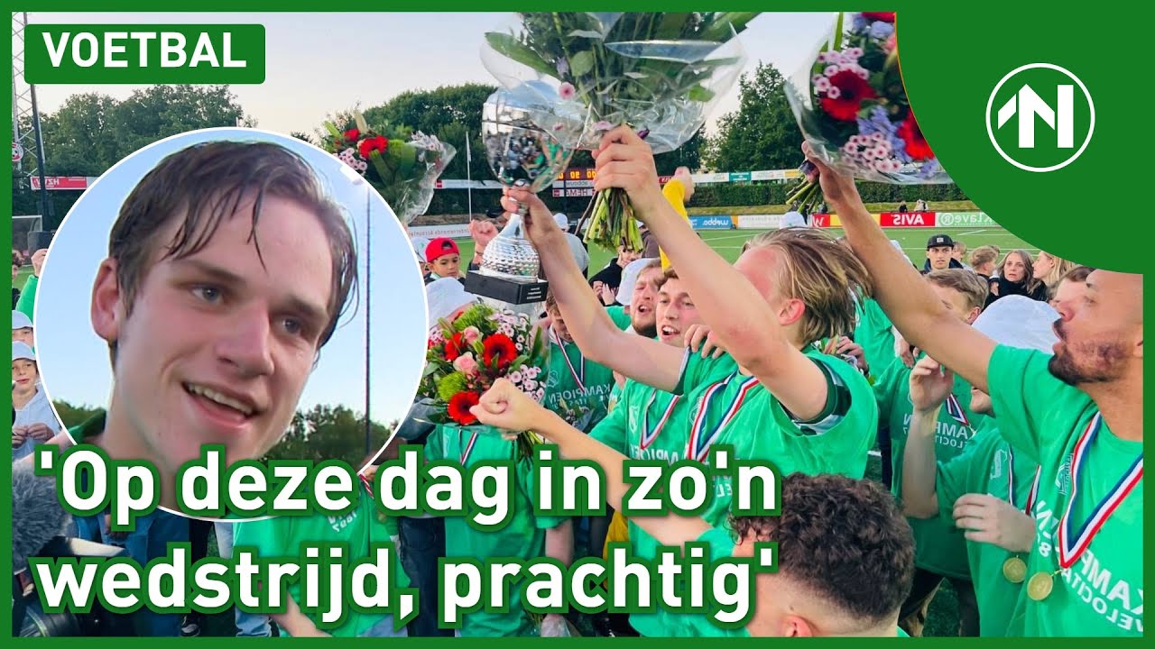 FEEST: VELOCITAS wint districtsbeker tijdens wedstrijd tegen HZVV uit Hoogeveen