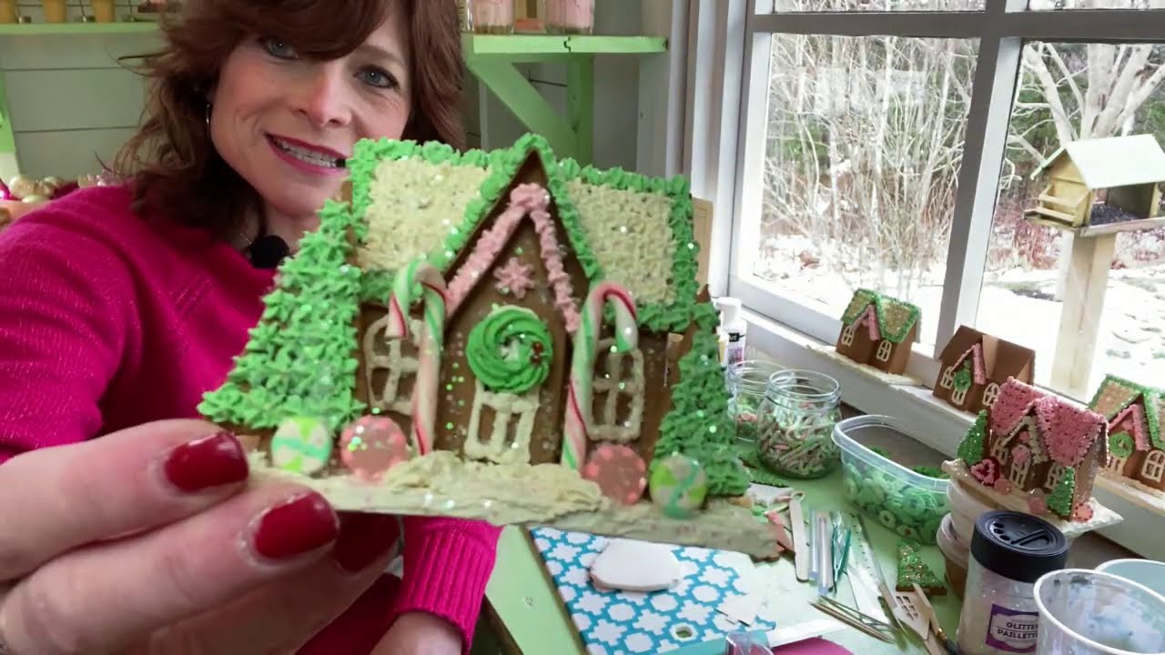 Fake Gingerbread House