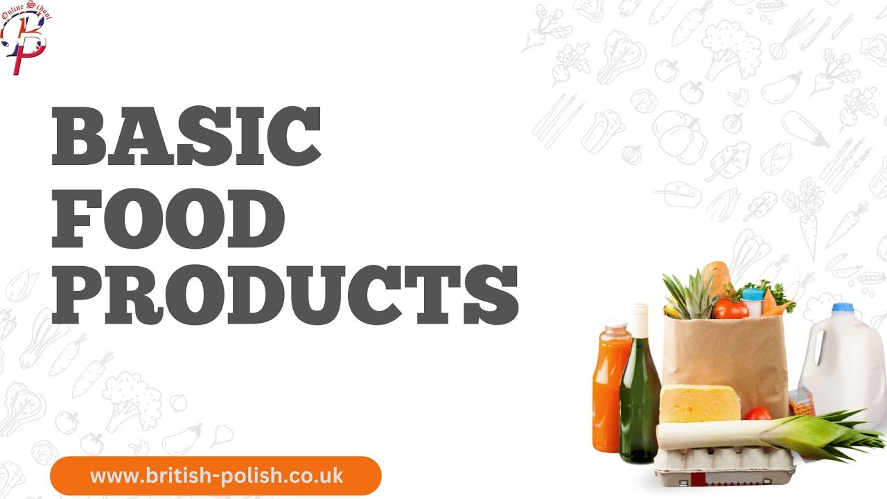 Essential grocery products in #Polish