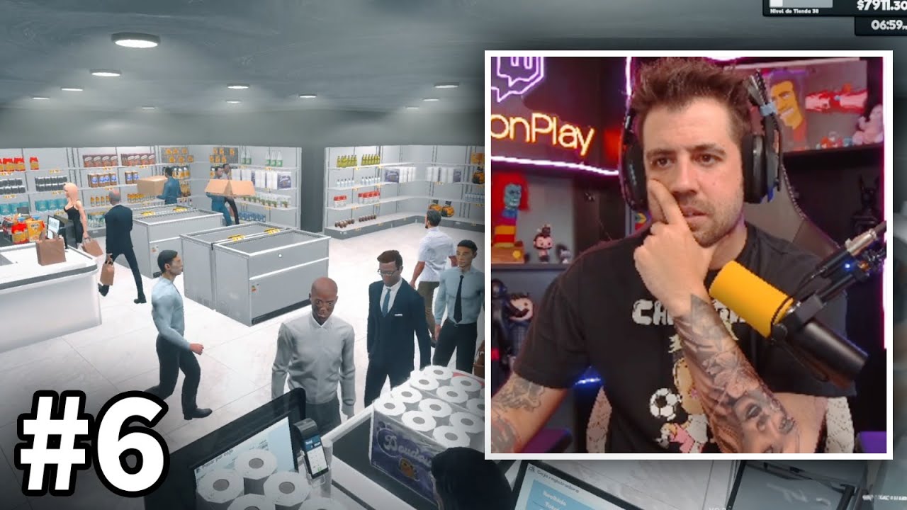 MALAS NOTICIAS AMIGOS... ME ARRUINÉ EN SUPERMARKET SIMULATOR #6