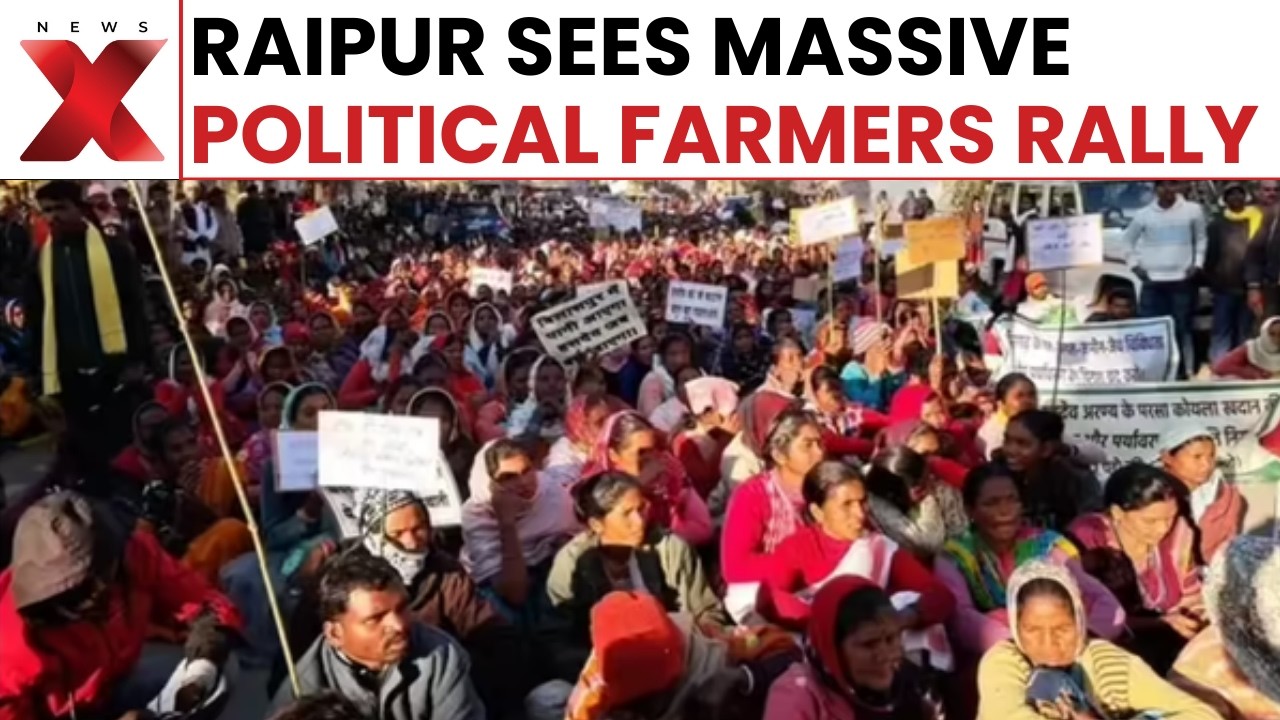 Sachin Pilot Highlights Public Anger Over Farmers Issues In Raipur, Chhattisgarh Rally | NewsX