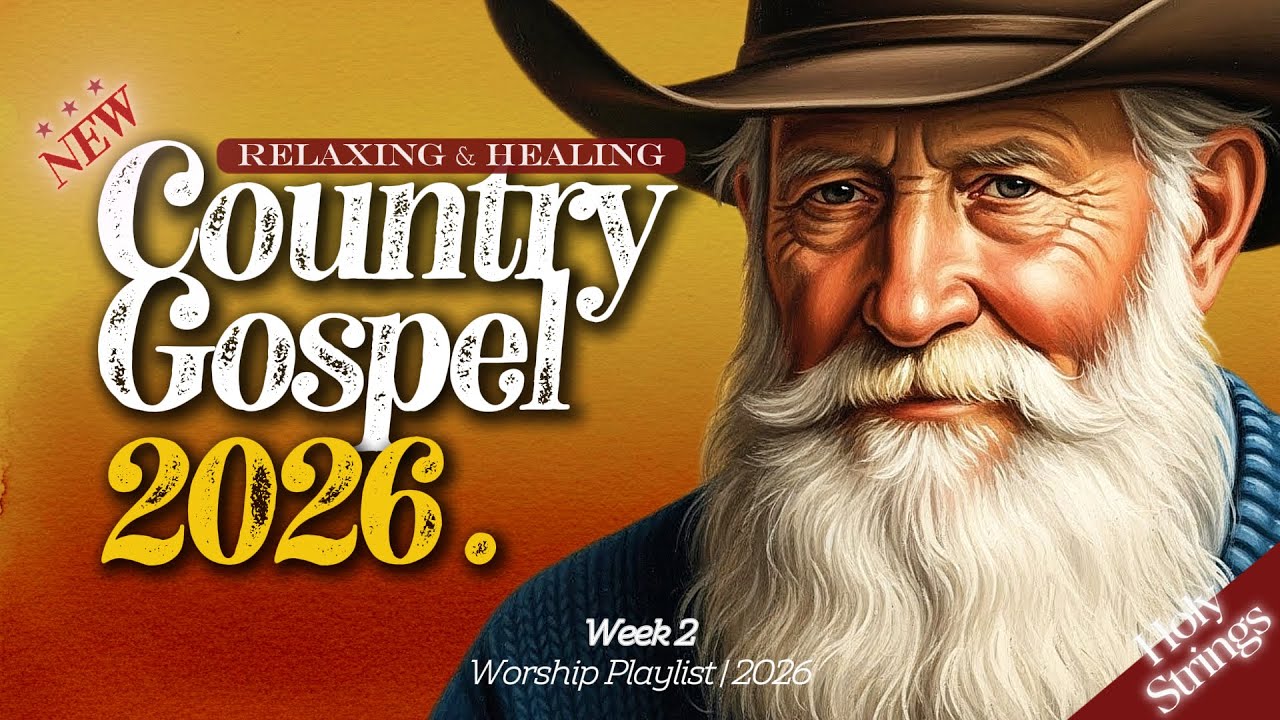 【𝑷𝑳𝑨𝒀𝑳𝑰𝑺𝑻】 Relaxing Country Gospel 2026 | 2 Hours of Worship for Rest & Trust