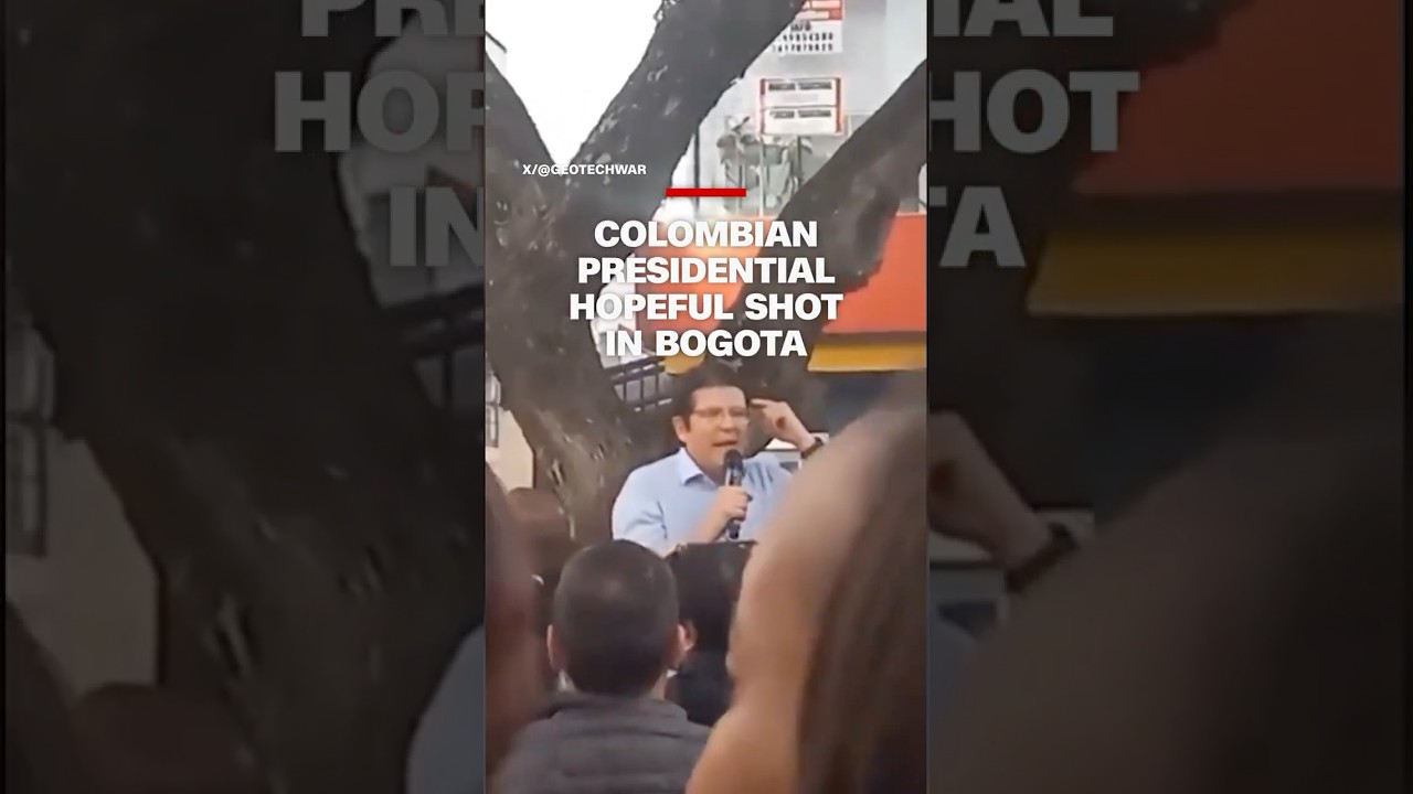Colombian presidential hopeful Miguel Uribe shot in Bogota