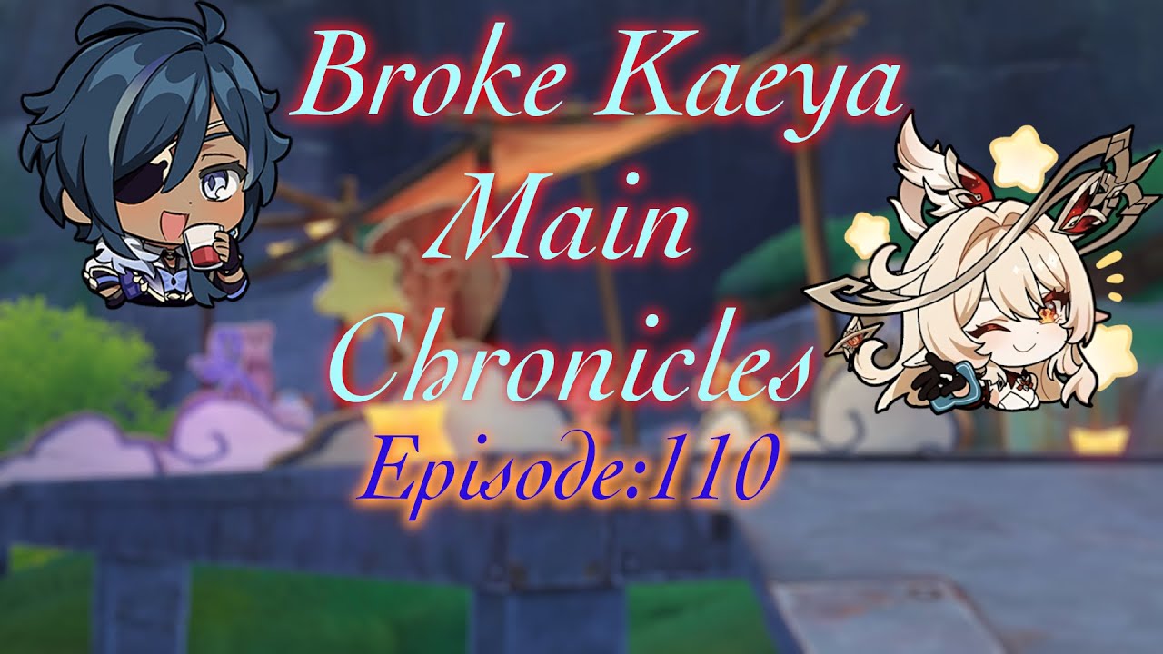 ALICE REVEAL!!! //Broke Kaeya Main Chronicles episode 110(Act 5)