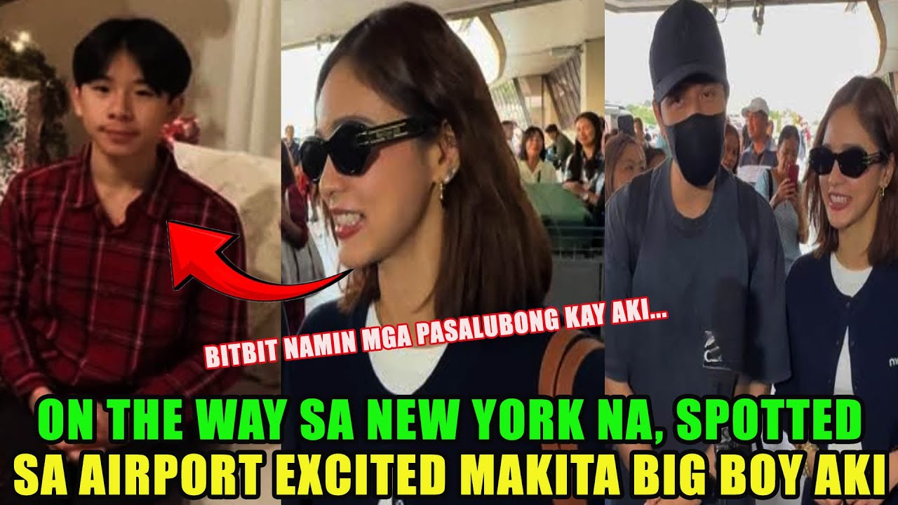 MAY FLIGHT NGAYON ANG MAG-ASAWA PATUNGO SA NEW YORK DUN MAG-XMASS AH