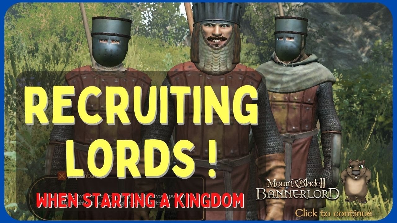 BannerLord - You need to do this to win this game!