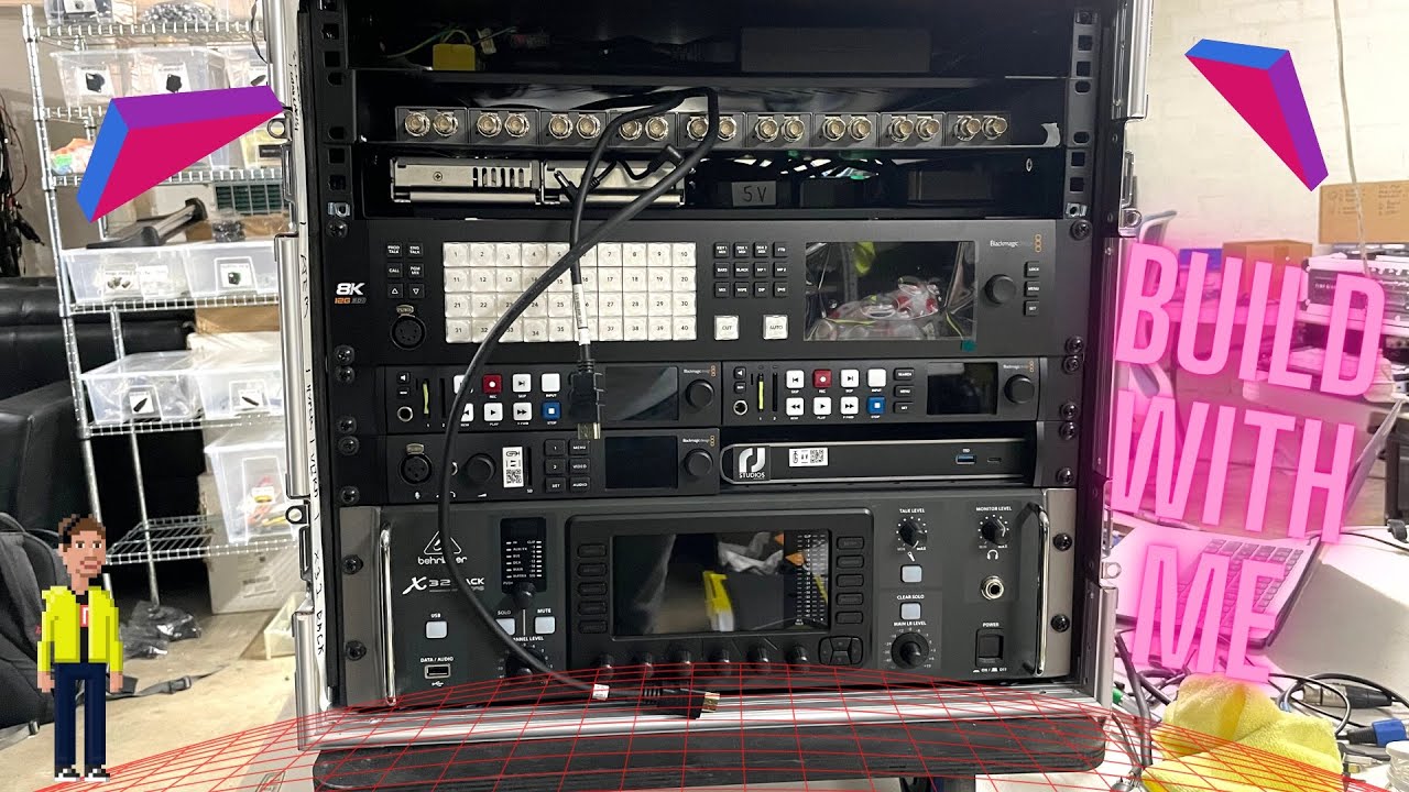 LIVE Build of my New Streaming Rack
