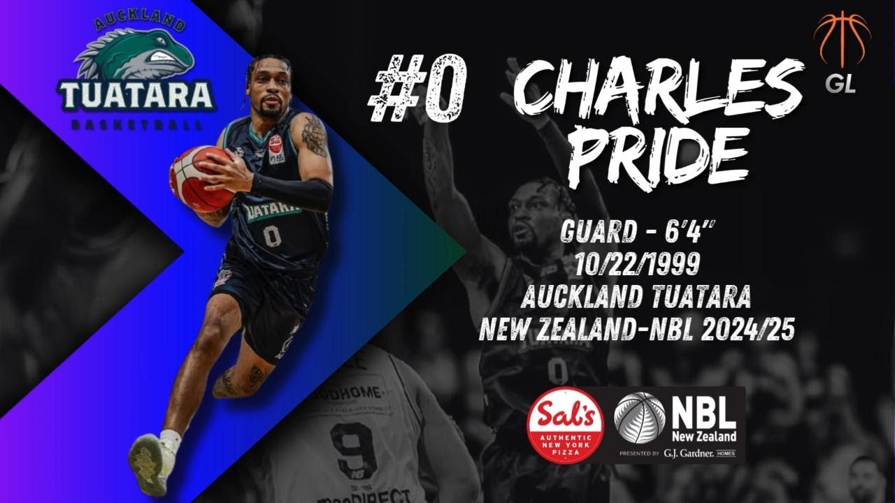 Charles Pride - Auckland Tuatara Highlights 2024/25