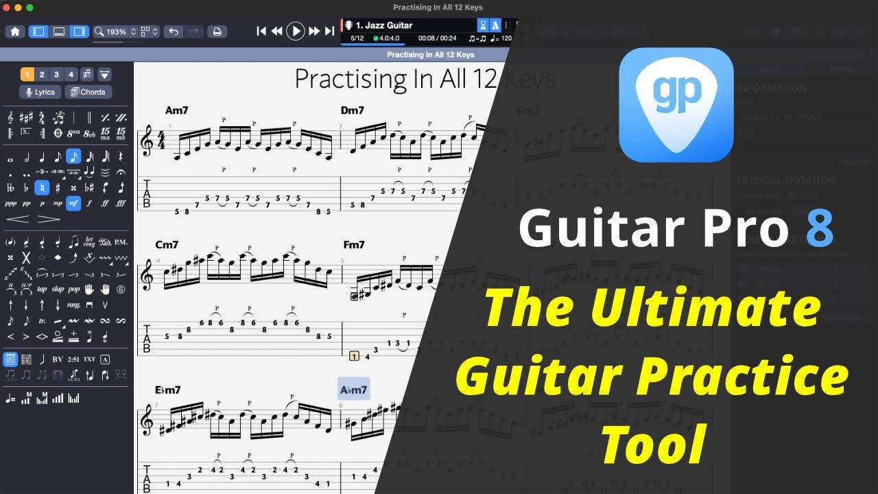 Guitar Pro 8 - The Ultimate Practice Tool To Supercharge Your Progress