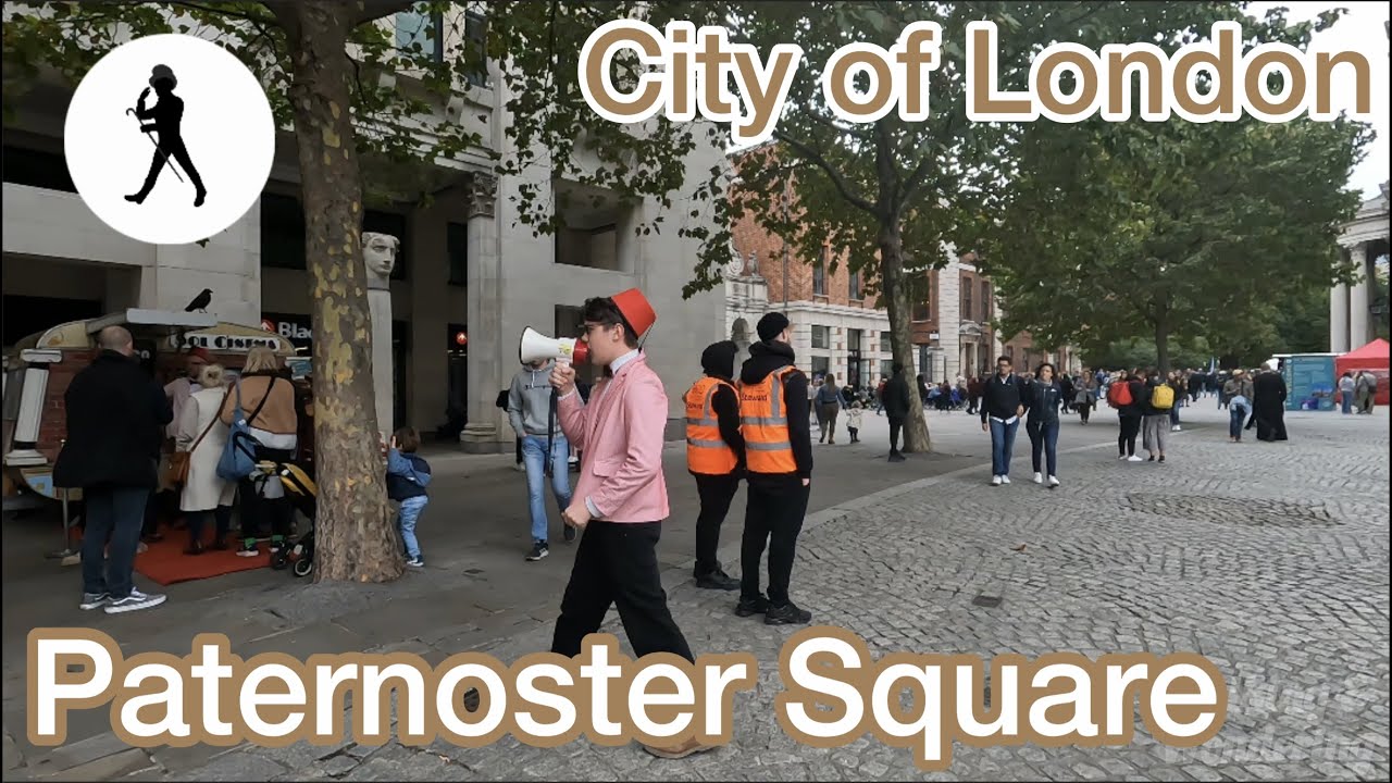A splendid London walk around Paternoster Square