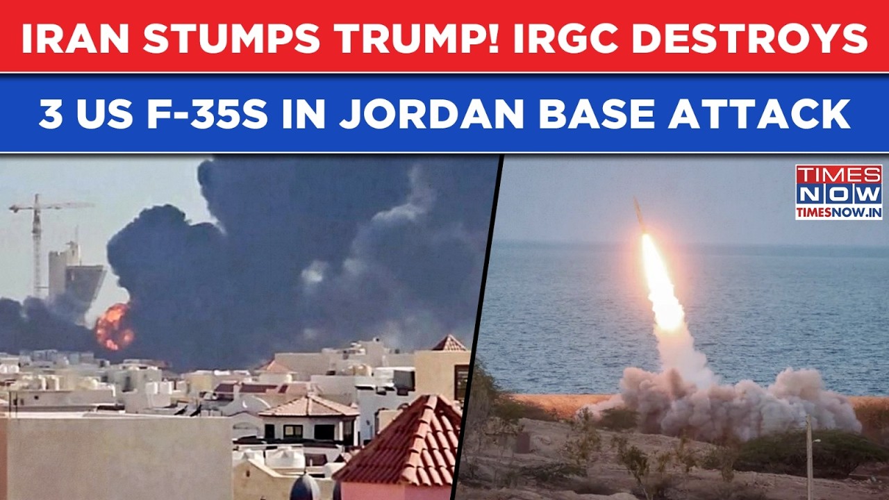 Iran Stumps Trump! IRGC Destroys 3 US F-35 Jets In Ballistic Missile Attack On Jordan Al-Azraq Base?