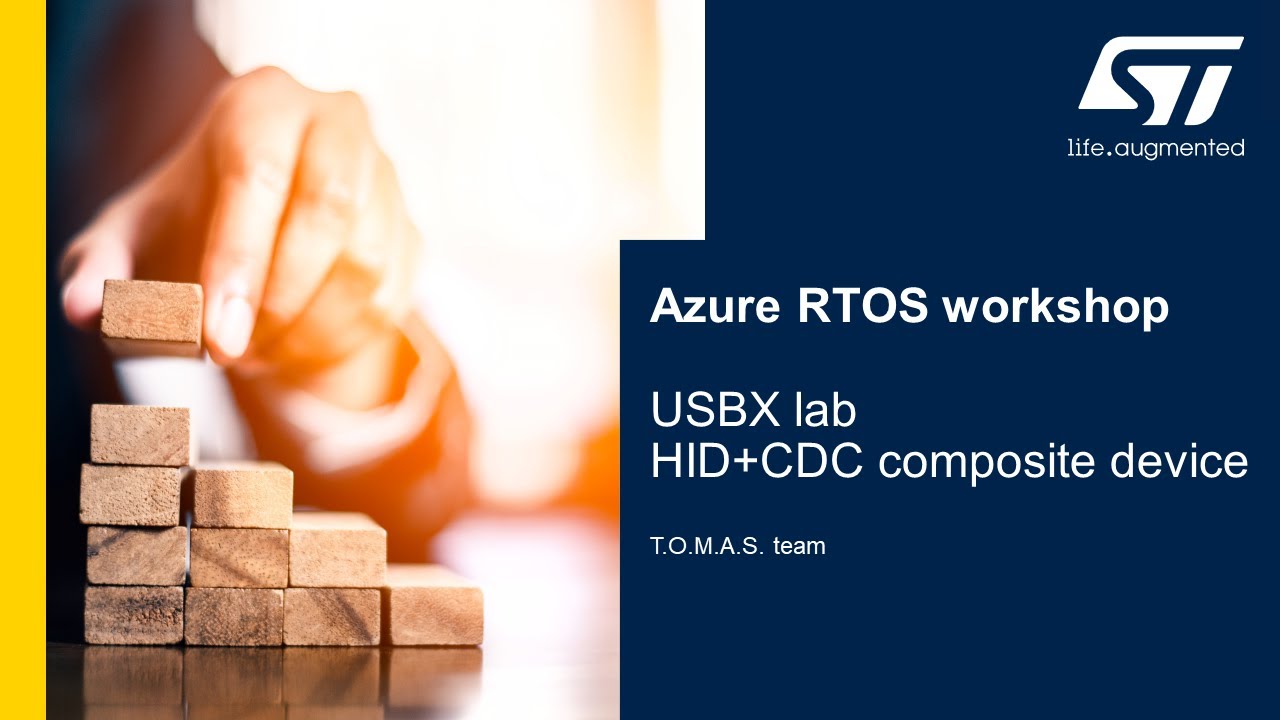 MOOC - Azure RTOS workshop - 15 USBX lab - composite device