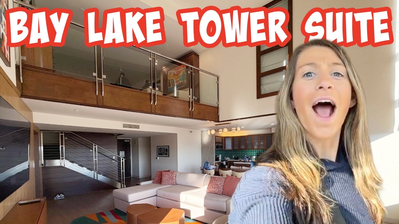 Most INSANE Disney World Hotel ROOM! Bay Lake Tower Resort Tour