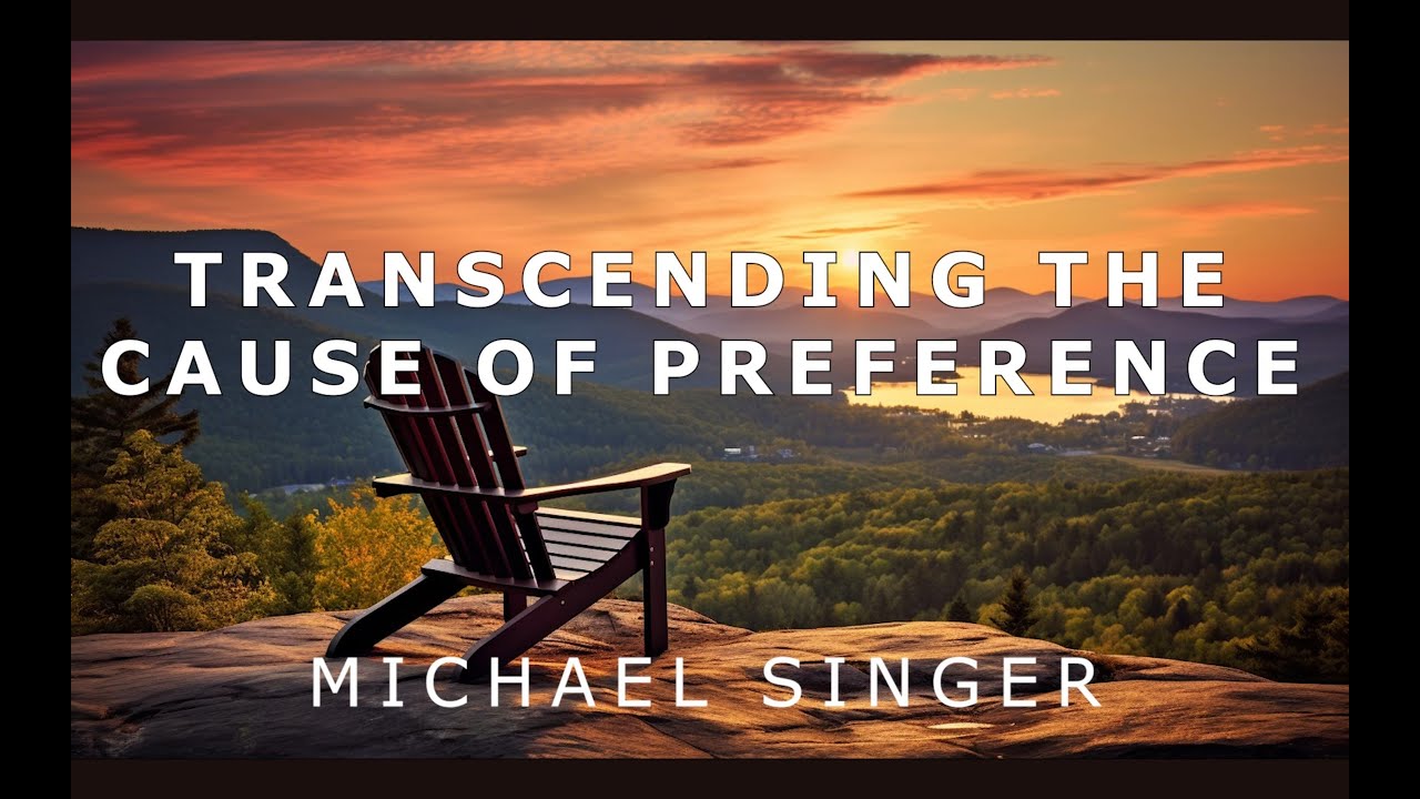 Michael Singer - Transcending the Cause of Preference