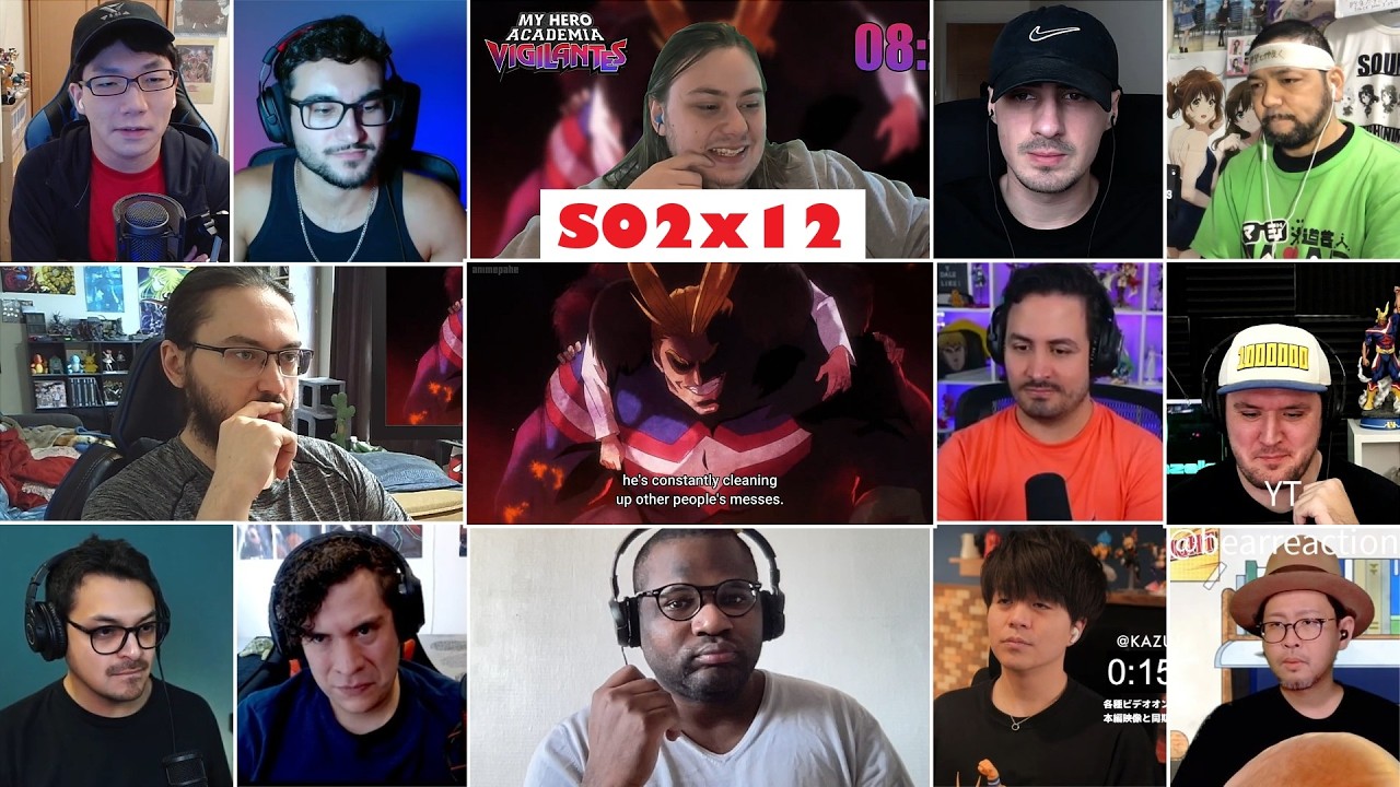 My Hero Academia Vigilantes Season 2 Episode 12 Reaction Mashup |Boku no Hero Academia Vigilantes