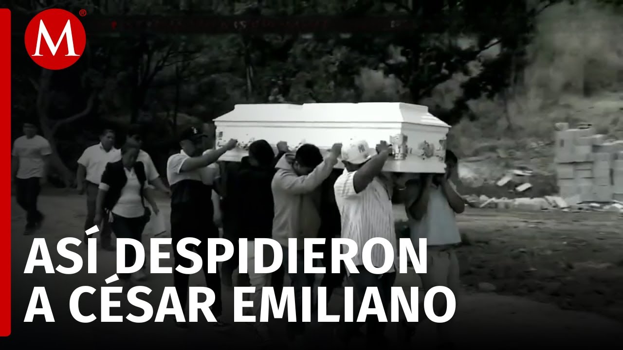 Dan último adiós a César Emiliano, alumno del CCH Naucalpan fallecido tras participar en un slam
