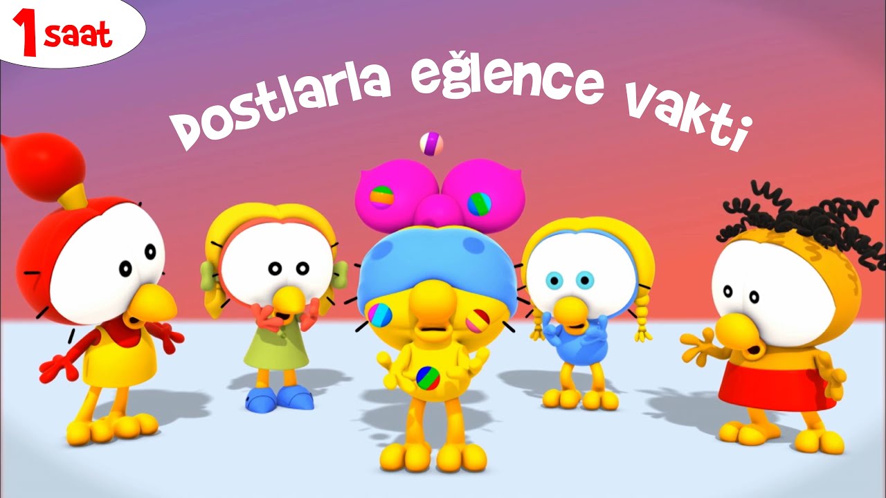 1 Saat Türkçe ÇİZGİ FİLM  🤩🌟🥳#72 - Dostlarla eğlence vakti!  🤩🌟🥳 | TRT Çocuk - Disney Channel