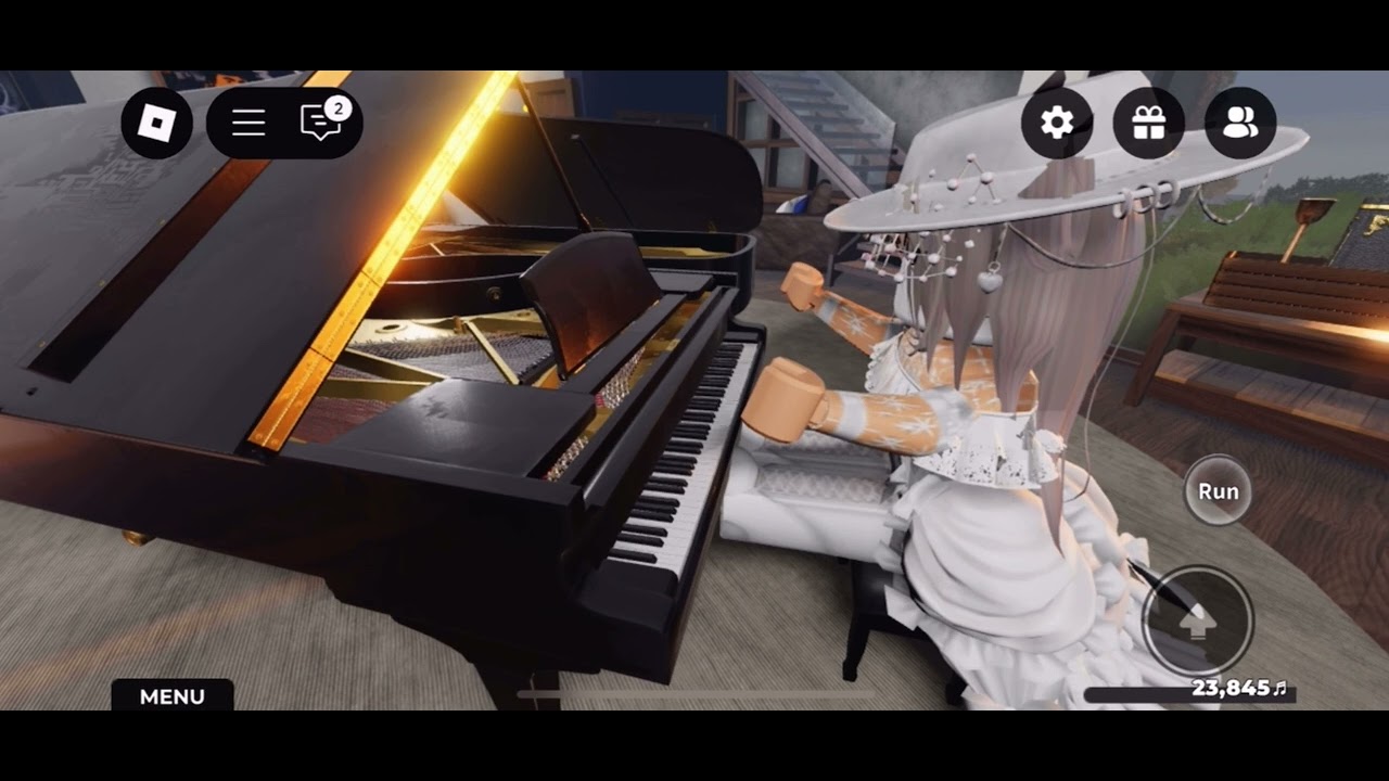 Friend plays Let The World Burn by Chris Grey on Roblox Piano