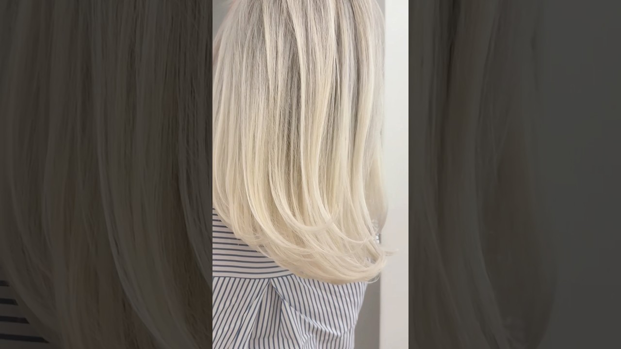 Angel Blonde 🤍 AirTouch Highlights #fryzjer #airtouch #hairtok #hairtutorial